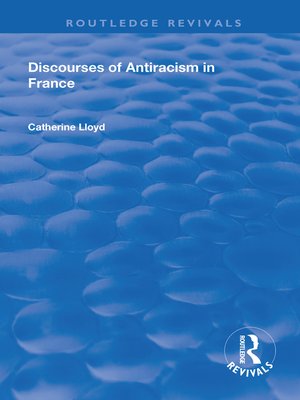 cover image of Discourses of Antiracism in France